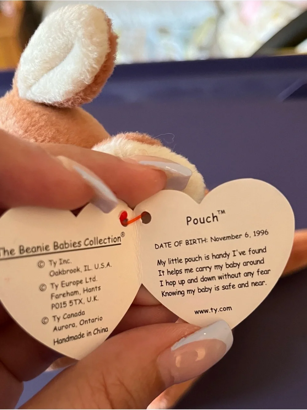 Pouch the Kangaroo Beanie Baby